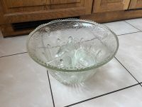 Schüssel + Tassen für Bowle Glas Hessen - Bruchköbel Vorschau