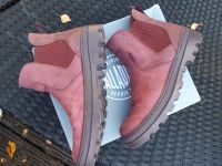 PALLADIUM Chelsea BOOTS rot LEDER Reitstiefel Stiefeletten 42 TOP Schleswig-Holstein - Kastorf Vorschau