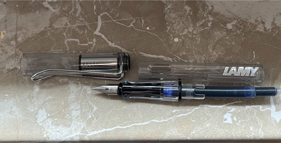 Lamy Füller „Safari vista“ transparent in Willebadessen