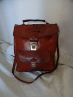 Leder Mappe Tasche Umhängetasche braun Vintage Berlin - Wilmersdorf Vorschau