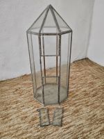 Kleines Gewächshaus / Pflanzgefäß / Terrarium / Laterne - Glas Hessen - Dautphetal Vorschau