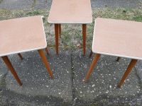 3 Hocker Sitzhocker Blumenhocker DDR Sprelacart Sachsen - Taucha Vorschau