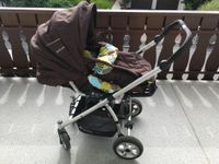 Gesslein F4 Kinderwagen und Buggy 2 in 1 mit Adapter braun grün Bayern - Marktbreit Vorschau