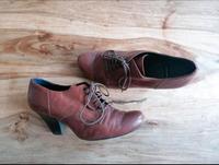 vintage Echtleder SchnürStiefletten Vagabond 38 Absatz braun Kiel - Mitte Vorschau