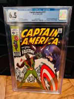 Captain America #117 - 1st App. FALCON - CGC 6.5 White Pages Bayern - Freilassing Vorschau