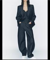Zara ZW Collection Denim Blazer Damen blau Oberteil L neu Essen-West - Holsterhausen Vorschau