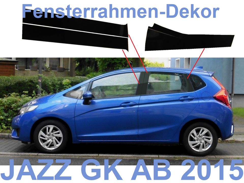 Honda Jazz GK Zubehör Dekor für Fensterrahmen Styling Tuning in Herne