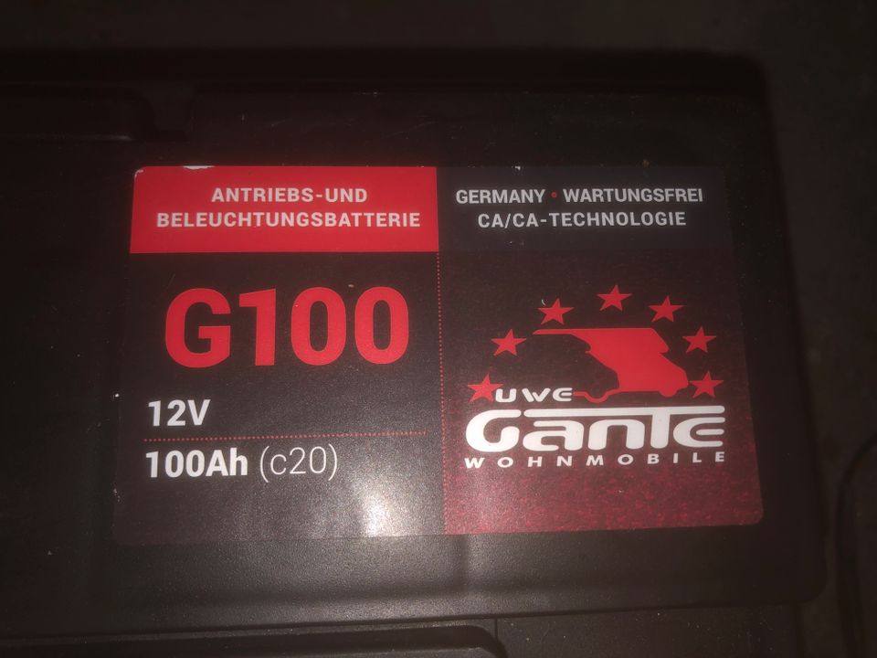 Starterbatterie Innenraumbatterie 100AH in Schwäbisch Gmünd