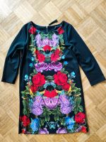 Tunika Minikleid, schwarz mit Blumenmuster Bayern - Gröbenzell Vorschau