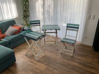 Kleines klappbares Möbelset für Balkon oder Garten blau weiß Baden-Württemberg - Filderstadt Vorschau