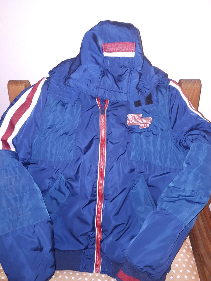 Warme Petrol Winterjacke Gr. 176, Top Zustand Schnäppchen!!! in Altenbeken