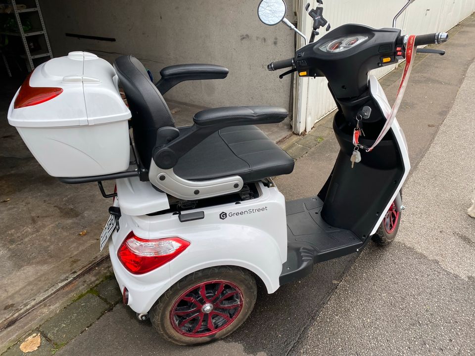 Elektromobil E -Mover 800 W 25 km/h weiß inkl Topcase in Köln