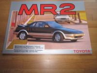 NEU! Prospekt Toyota MR 2 MR-2 W1, 1985, Sammlungsauflösung, RAR! Bayern - Karlsfeld Vorschau