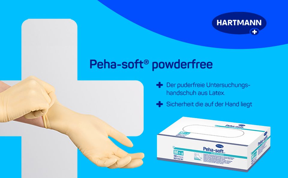 (NEU) Einmalhandschuhe Peha-Soft® powderfree in Albstadt