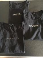 3 schwarze MANGO Shirts Gr. M sehr gut Brandenburg - Jacobsdorf  Vorschau