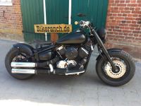 Yamaha XVS 1100 Fat - Black Beauty Bobber* Umbau* TOP* Kreis Ostholstein - Süsel Vorschau