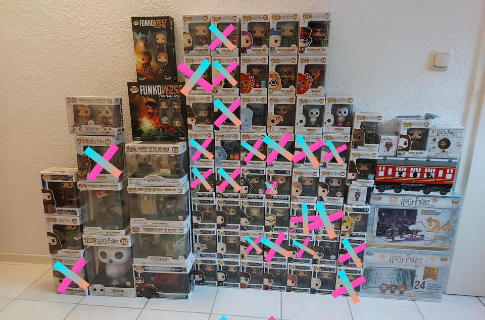 Harry Potter Sammlung Funko Pop Auflösung in Maintal