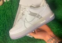 Nike Air Force 1 React White Light Bone Hessen - Lohfelden Vorschau