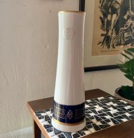 Große Vintage Porzellan Vase Kobalt und Gold Lorenz Leipzig Nordrhein-Westfalen - Oberhausen Vorschau