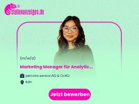 Marketing Manager für Analytics und Köln - Ehrenfeld Vorschau