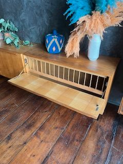 sideboard mid century hellerau kommode holz vintage wäscheschrank in Berlin