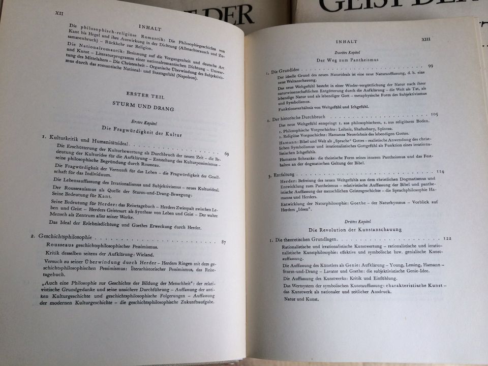 Korff: Geist der Goethezeit. 5 Bde (kompl.)  / Germanistik, in Geist