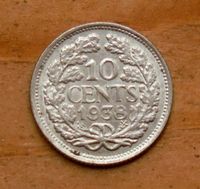 Niederlande: 10 Cents 1938 Silber Niedersachsen - Bippen Vorschau