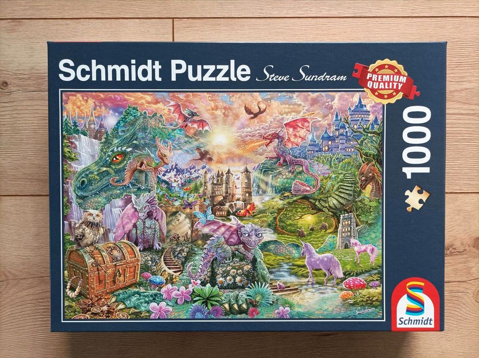 Schmidt Puzzle 1000 Teile Verzaubertes Drachenland in Köln