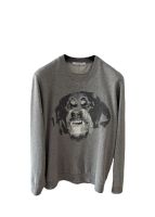 Givenchy Hoodie Hoody Sweatshirt Pullover Rottweiler grau L Frankfurt am Main - Westend Vorschau