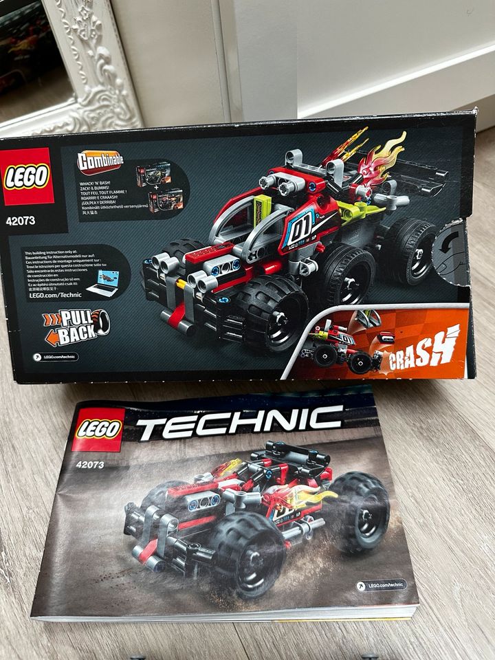 LEGO Technic 42073 Bash Rennwagen vollständig im Originalkarton in Brake (Unterweser)