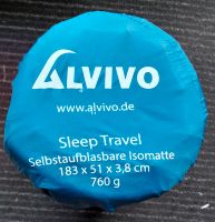 Selbstaufblasende Isomatte ALVIVO Sleep Travel 1,83 m Bayern - Reichersbeuern Vorschau