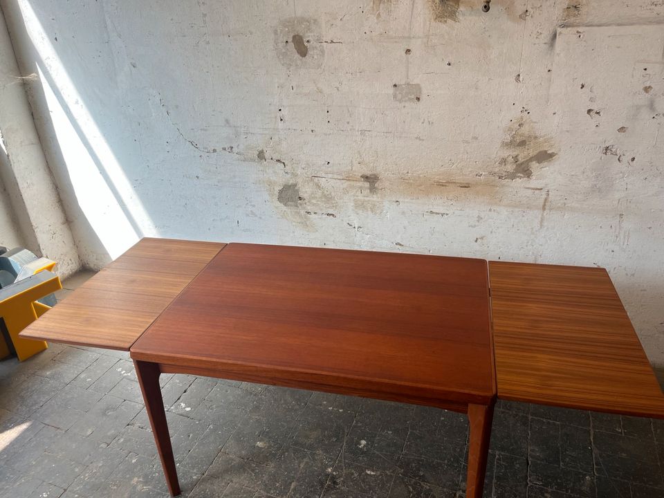 Vintage Teak Esstisch Danish Design Vejle Stole Kjaernulf Tisch in Hamm