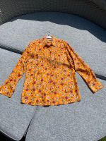 Hugo Boss Bluse Seide Viskose weiß orange pink 38 Hessen - Wiesbaden Vorschau