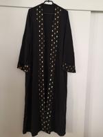 UNGETRAGEN: Mantel Kimono Jacke Blazer schwarz Muster gold Baden-Württemberg - Sindelfingen Vorschau