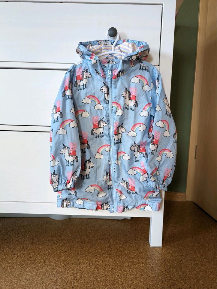 Next Regenjacke/Sommerjacke Peppa Wutz Gr.110/116 in Schweppenhausen