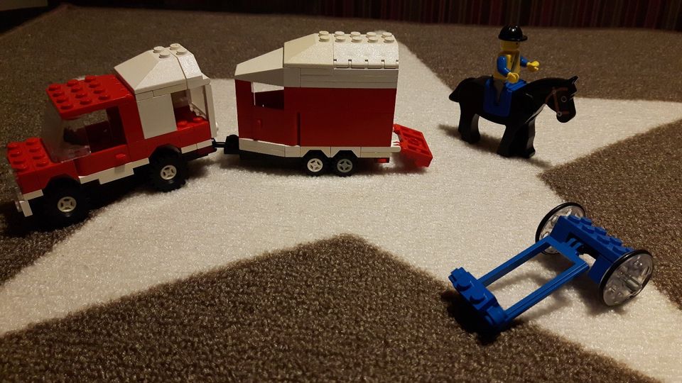 Lego City Horse Trailer / Pferdetransporter - 6359 mit OBA in Haldenwang i. Allgäu