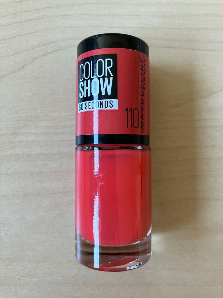 Nagellack Maybelline Color Show 110 Urban Coral in Kirchardt