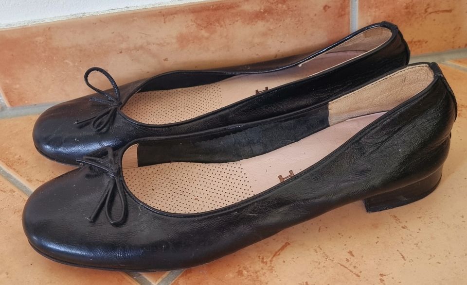 Damen Ballerinas schwarz - Gr. 42 / mit extra Polsterung in München