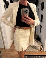 Amisu Streifenanzug, Hosenrock, Blaser, stripes, Creme, 36/38 Berlin - Reinickendorf Vorschau