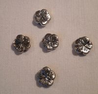 Perle DIY Metallperle Spacer Hibiskusblüte Nordrhein-Westfalen - Monheim am Rhein Vorschau