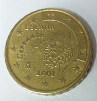 10 EURO Cent-2001 M -ESPANA-Cervantes Bayern - Kaufbeuren Vorschau