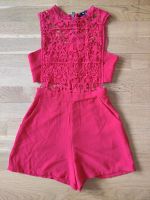 Tally Weijl Jumpsuit/Einteiler rot mit Spitze Damen Gr. XS/34 Saarland - Friedrichsthal Vorschau