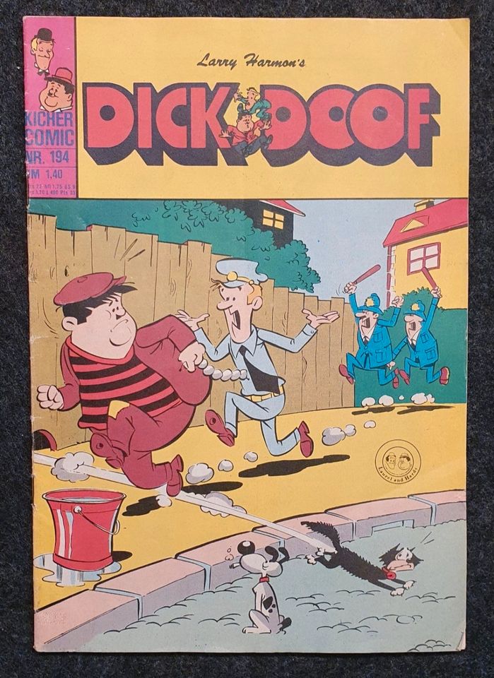 Comic "Dick & Doof" (Nr. 194) - Retro/Vintage von 1975 in Schieder-Schwalenberg