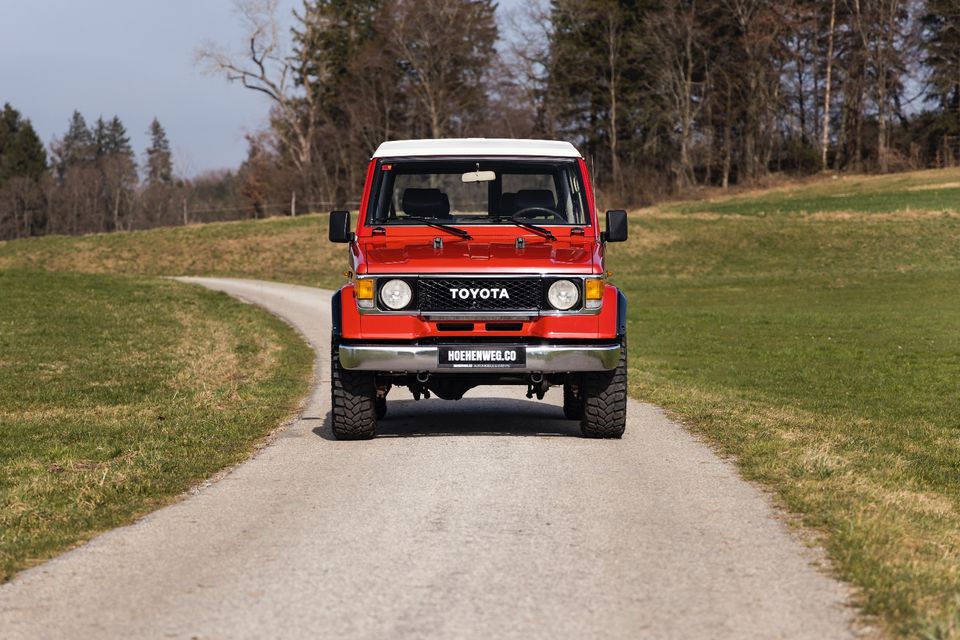 TOYOTA LAND CRUISER LJ73 CABRIO 1989 | HOEHENWEG.CO Youngtimer in München