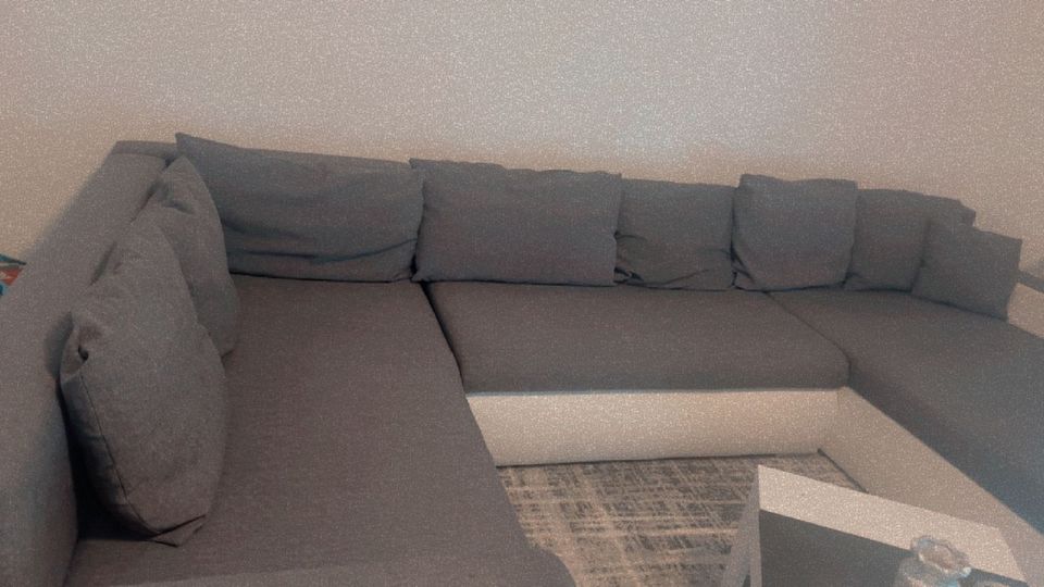 Sofa grau weis in Weingarten
