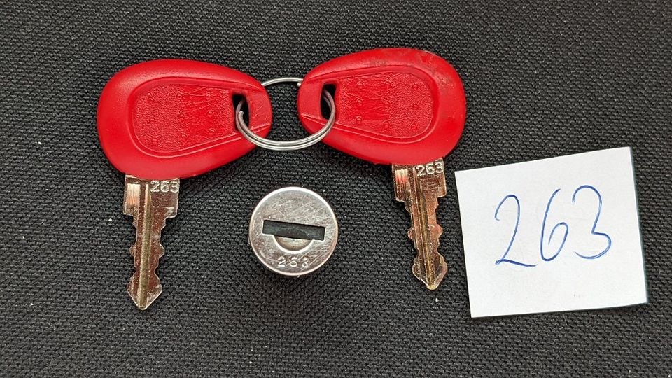 Givi Monokey / Monolock Schlüssel /Schließung nach Wunschnummer in Senden