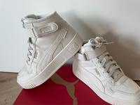 Puma Hightop Sneaker Gr 38 weiß Ecru inkl OVP Niedersachsen - Geestland Vorschau