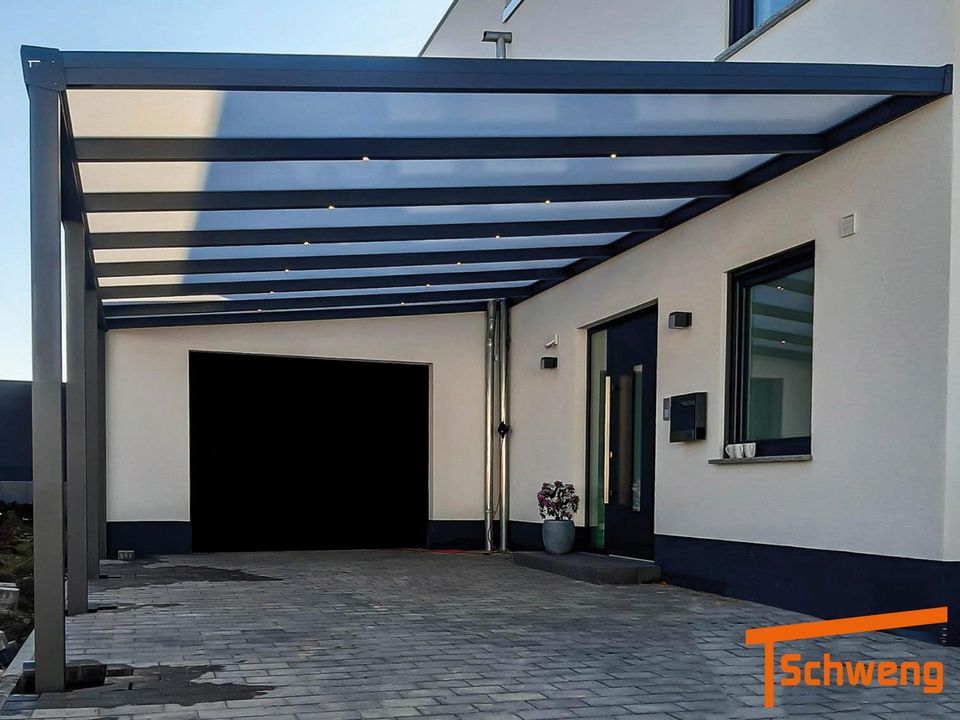 Carport (C600+; S400), C600+ 6m x 6m in Freiburg im Breisgau