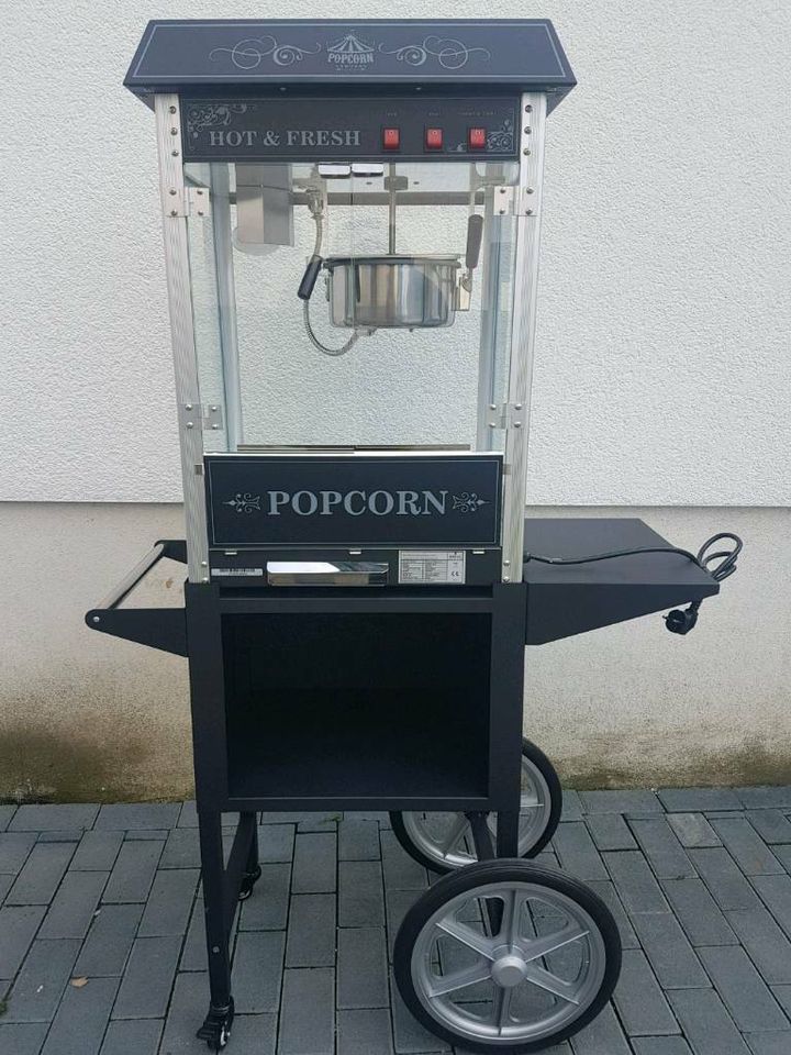 Popcorn-Automat, Popcornmaschine mit Räder in Limburg