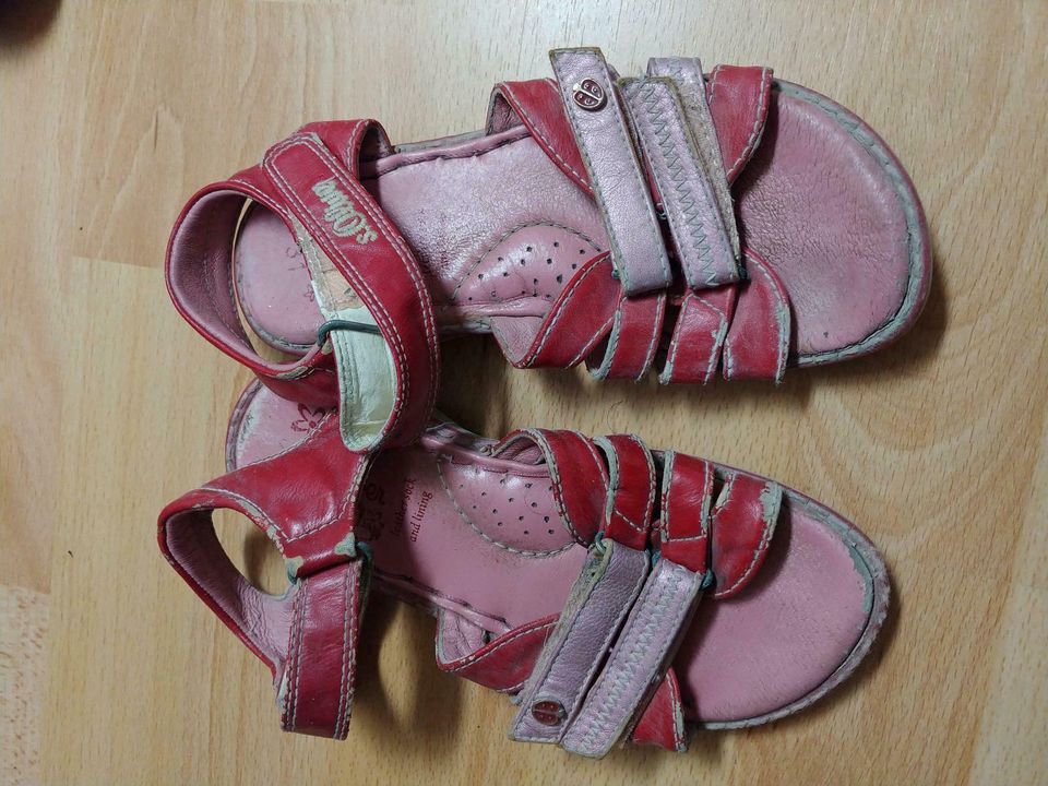 Sandalen Blinkschuhe Ballerina Schuhe Gr. 28, 29, 30, 31 in Hemhofen